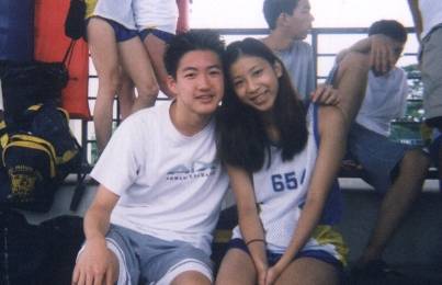 Me and Akiko @ IASAS track n field