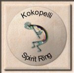 Kokopelli Spirit Ring Logo