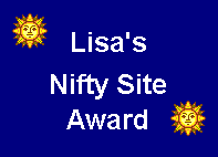 Lisa's Nifty Site Award