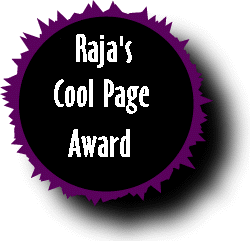 Raja's Cool Page Award