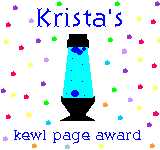 Krista's Award