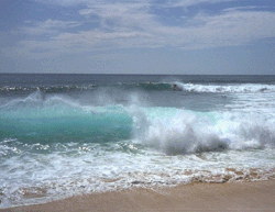 Clear tide of Mintwater Beach