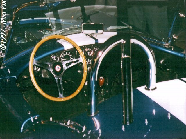 Blue COBRA w/ white strips - Cockpit