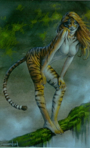 tiger woman