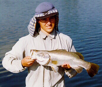 Me with a 2kg Barramundi