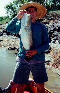 Me with a 3kg Barramundi