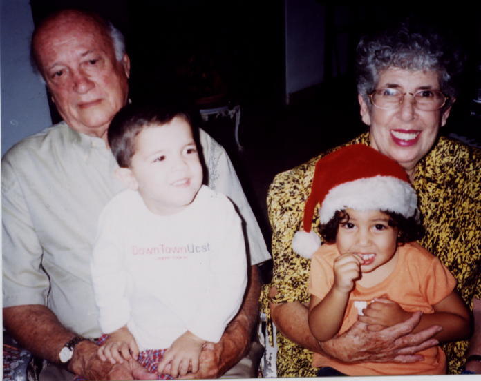 Navidades con mis Bisabuelos (24/12/02)