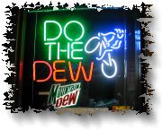 Do The 
    Dew Sign