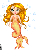 Mermaid Pixel Doll