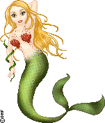 Mermaid Pixel Doll