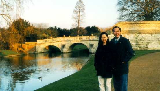 Sheau Yun & Norbert @ Cambridge, UK