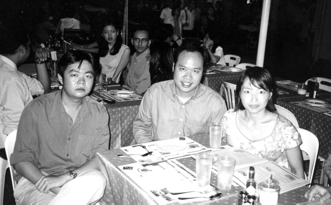 Don, Norbert & Natsuki, Singapore 2000