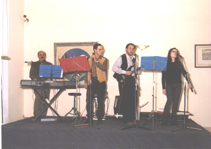 GILBAND: serata piano-bar - Napoli 1998