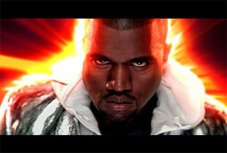 Kanye West - Stronger (dir: Hype Williams); image from missinfo.tv