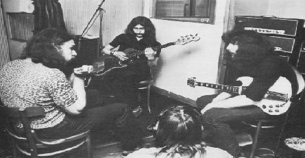 (From left to right) Bill Ward, Geezer Butler, Ozzy Osbourne, and Tony Iommi