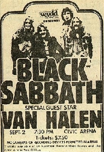 A Black Sabbath-Van Halen concert