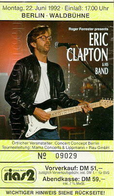 1992 Eric Clapton