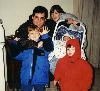 Wes, Kim, Ben, Sam and Max (Christmas '96)