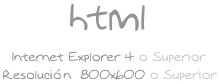 version ' html