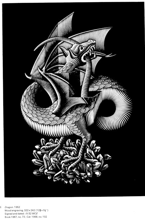 Maurice Escher - Dragon