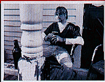 Kurt relaxing on the porch