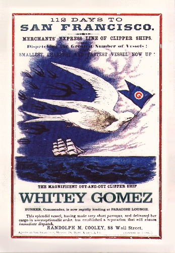 i like beer, but whitey gomez sticks to port