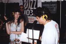 Patti talking on-air