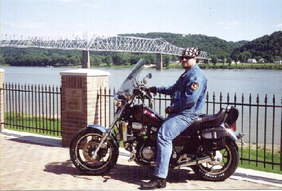 Me on my 1983 Honda Magna