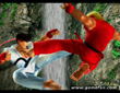 ken kicking ryu