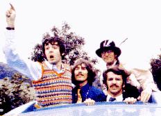 Beatles In Car