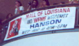 the mall of louisiana's sign