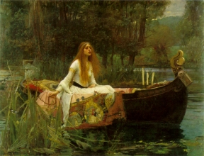 The Lady of Shalott by J.W. Waterhouse