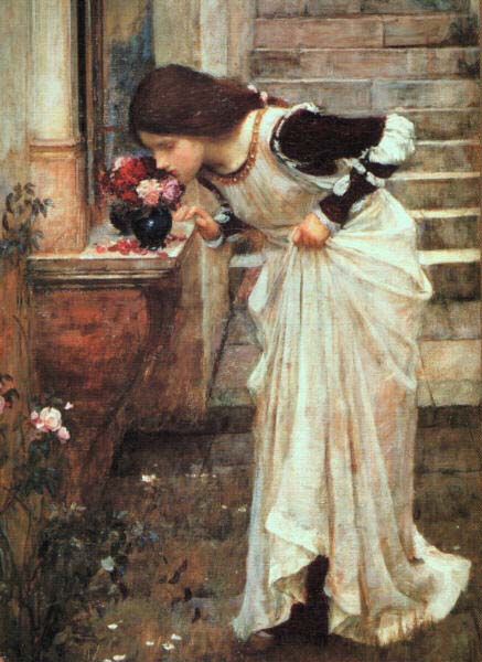 The Shrine by J.W. Waterhouse