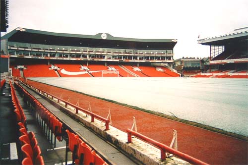 highbury with the covers on, feb 2003