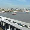 view from hungerford bridge