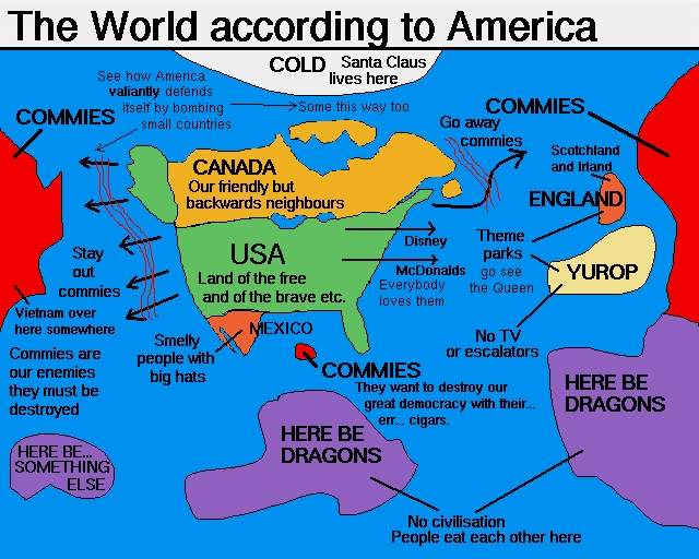 The world according to america