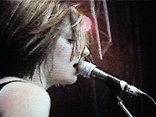 Charlotte at Glastonbury 99