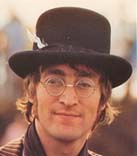 John while filming 'Magical Mystery Tour' 1967