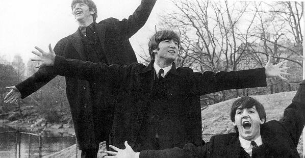 Ringo, John, Paul, 1964