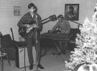 John & Sheldon, Rehearsal Christmas 1966