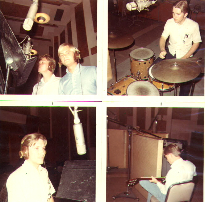 Recording HAVE A GOOD TIME ON ME @ Audio Recorders, 1968