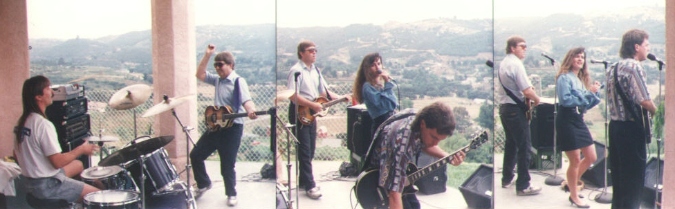 @ a private party in Ramona: Doug, Ted, Mary and me