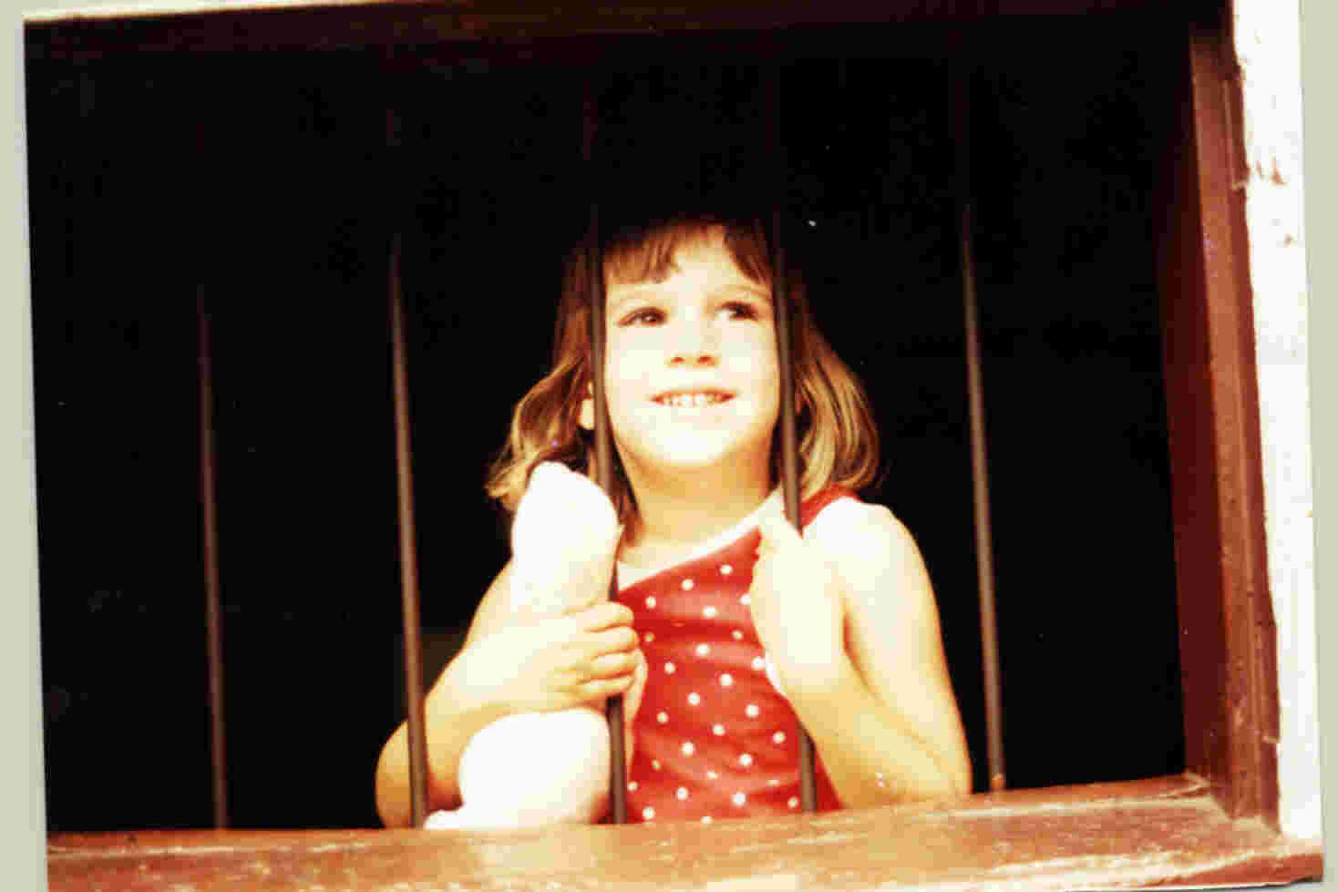 Now I'm three and a half! The Bronx Zoo in NYC. I loved that flamingo toy...but my grandma gave it away! Whaa!