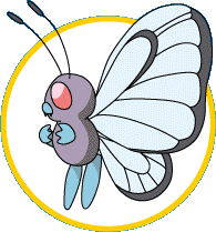 Butterfree: Inseto e Voador