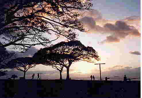 Ala Moana Sunset