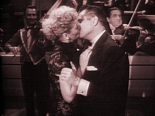 Lucy And Desi Kissing