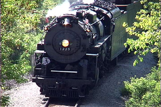 Lima Locomotive Works engineer Will Woodard introduced his "Super Power" concept to U.S. railroad in the 1920's.  And by 1941, Pere Marquette 1225 typified the concept in the real world.