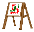 easel