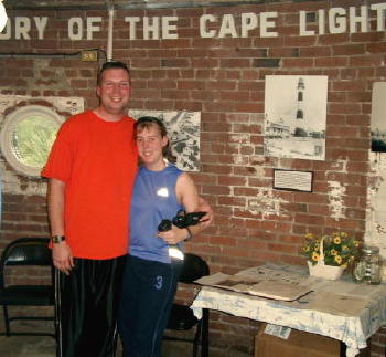 Brian and Amanda in the History Room