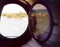 view thru the porthole